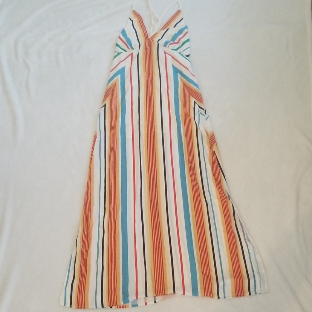 Vibrant Halter Dress